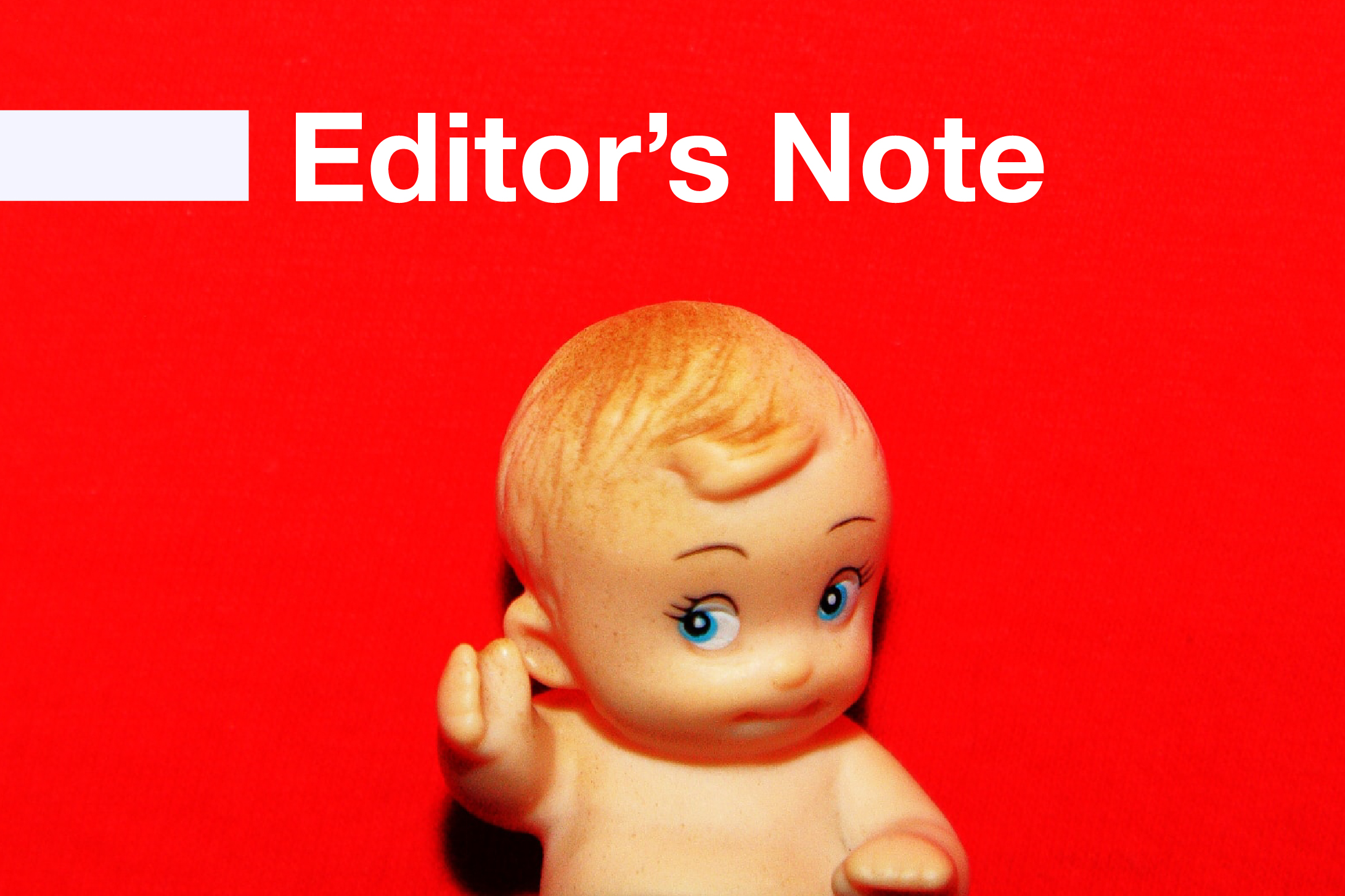 Editor’s Note